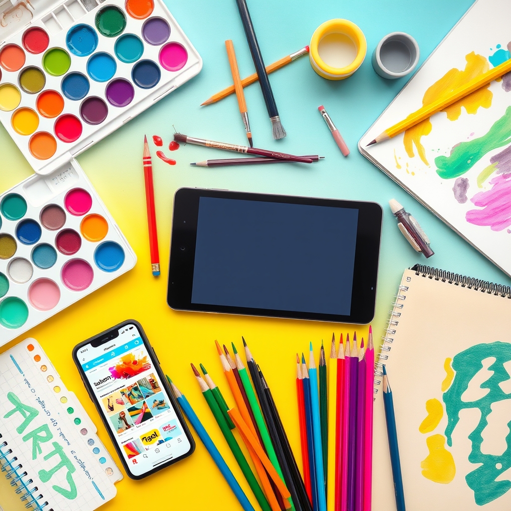 Level Up Your Art: The Gen Z Guide to Curated Art Supply Lists & How to Build a Business Around It