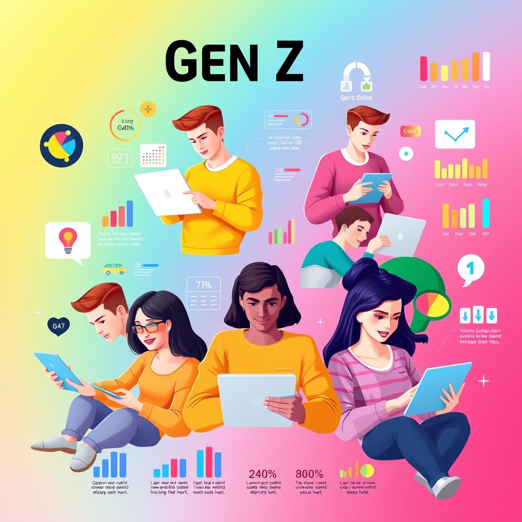 Level Up Your Content: How to Build a Thriving Business Selling Gen Z Infographic Templates