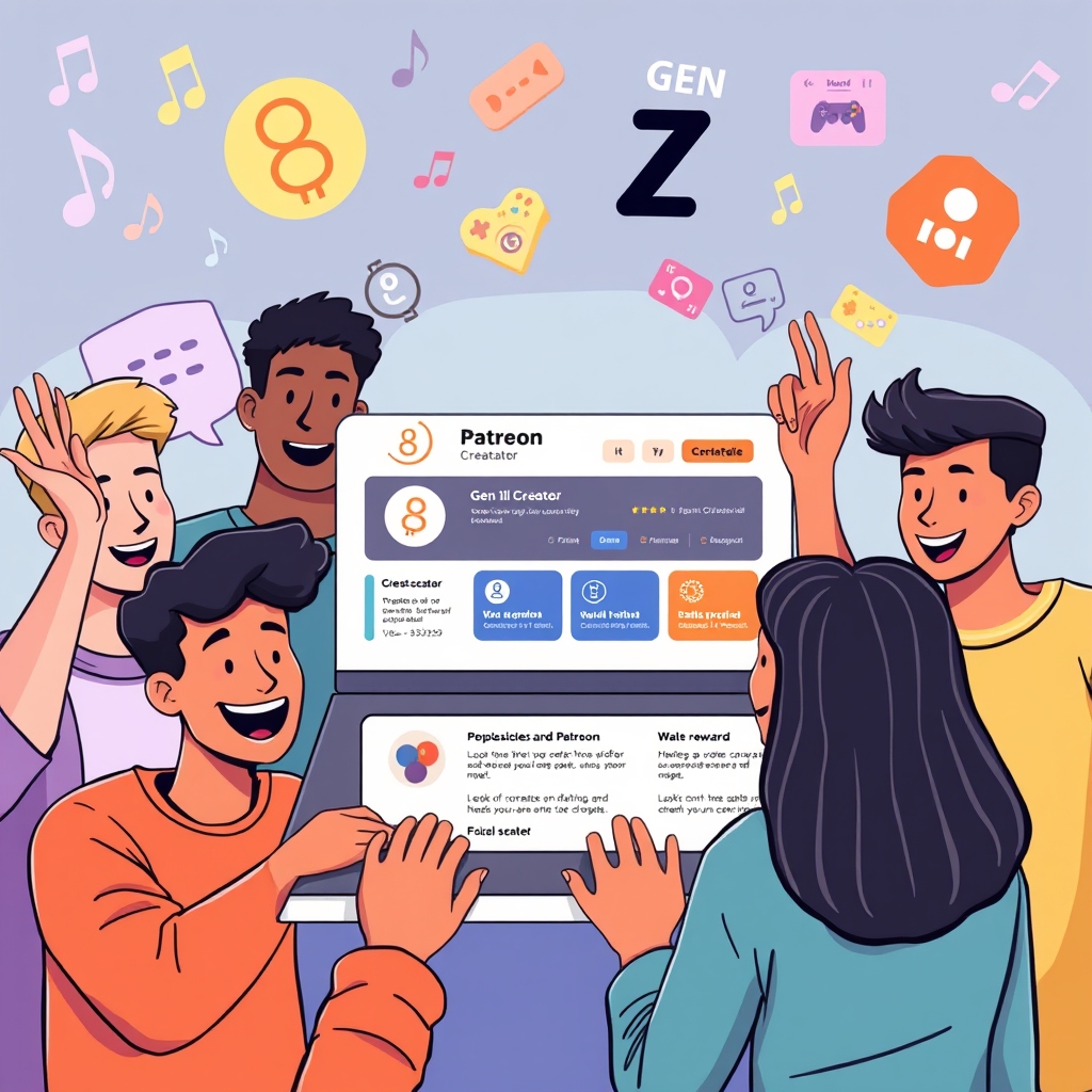 Level Up Your Side Hustle: Building a Thriving Patreon for Gen Z Creators