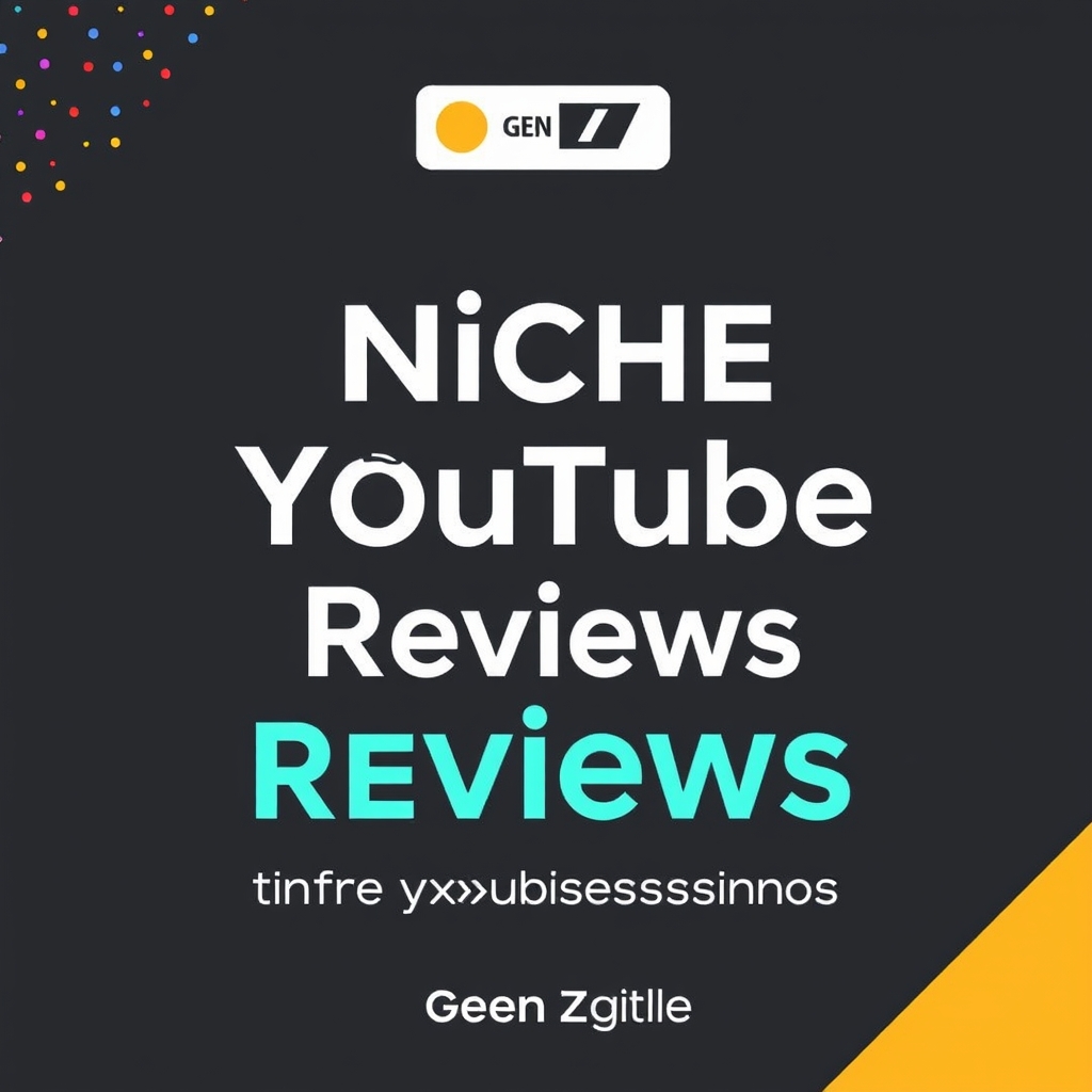 Niche YouTube Reviews: Turn Your Obsessions into Income (Gen Z Guide)