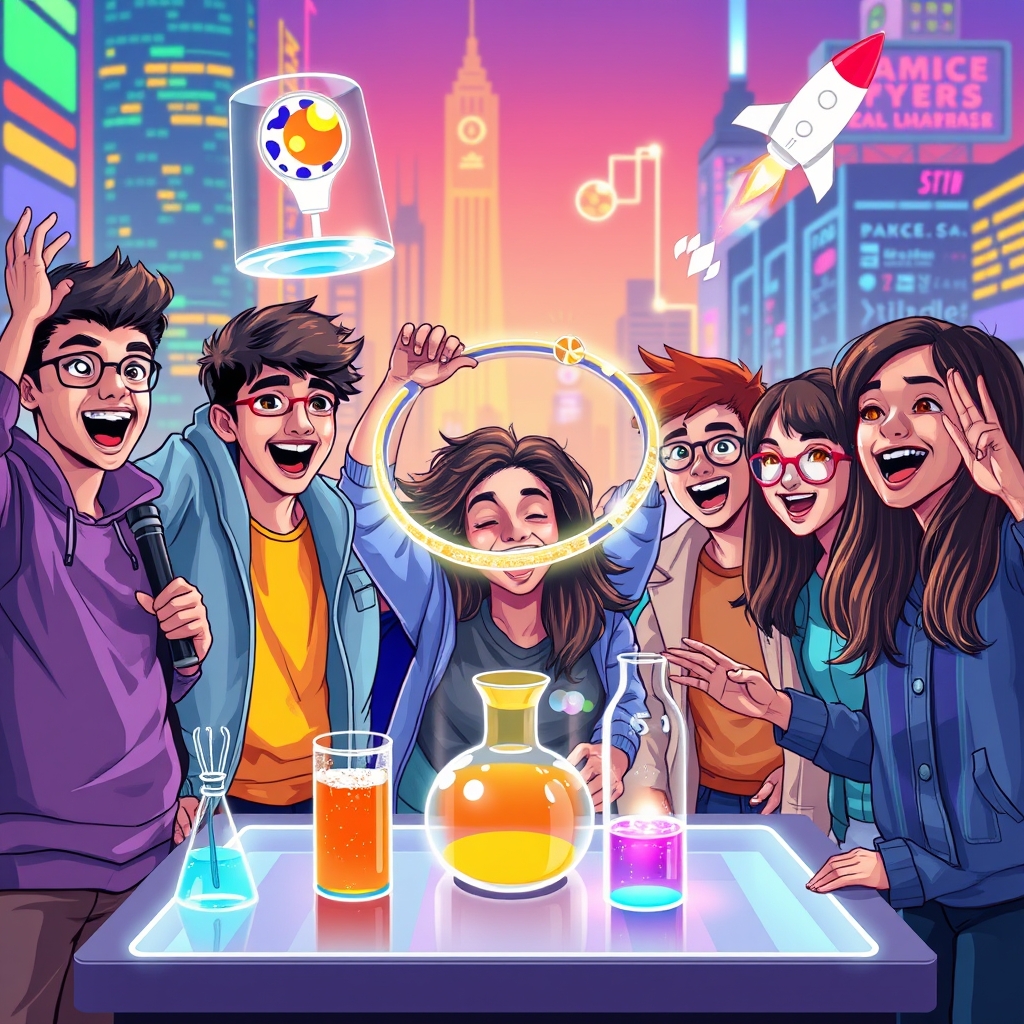 Physics Phun: Gamified Science Challenges for Gen Z – A Business Blueprint