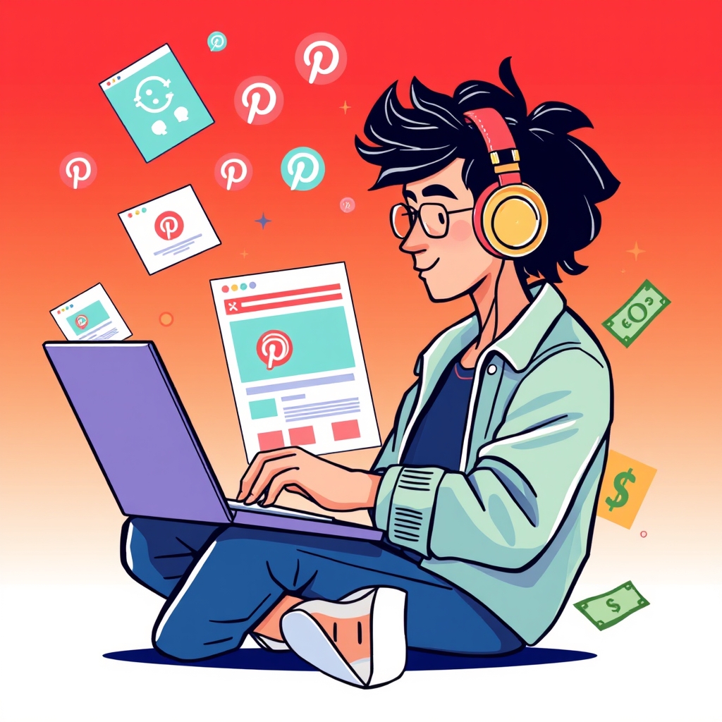 Pinterest to Profit: How Gen Z Can Build a Blog & Earn Money with Visual Content