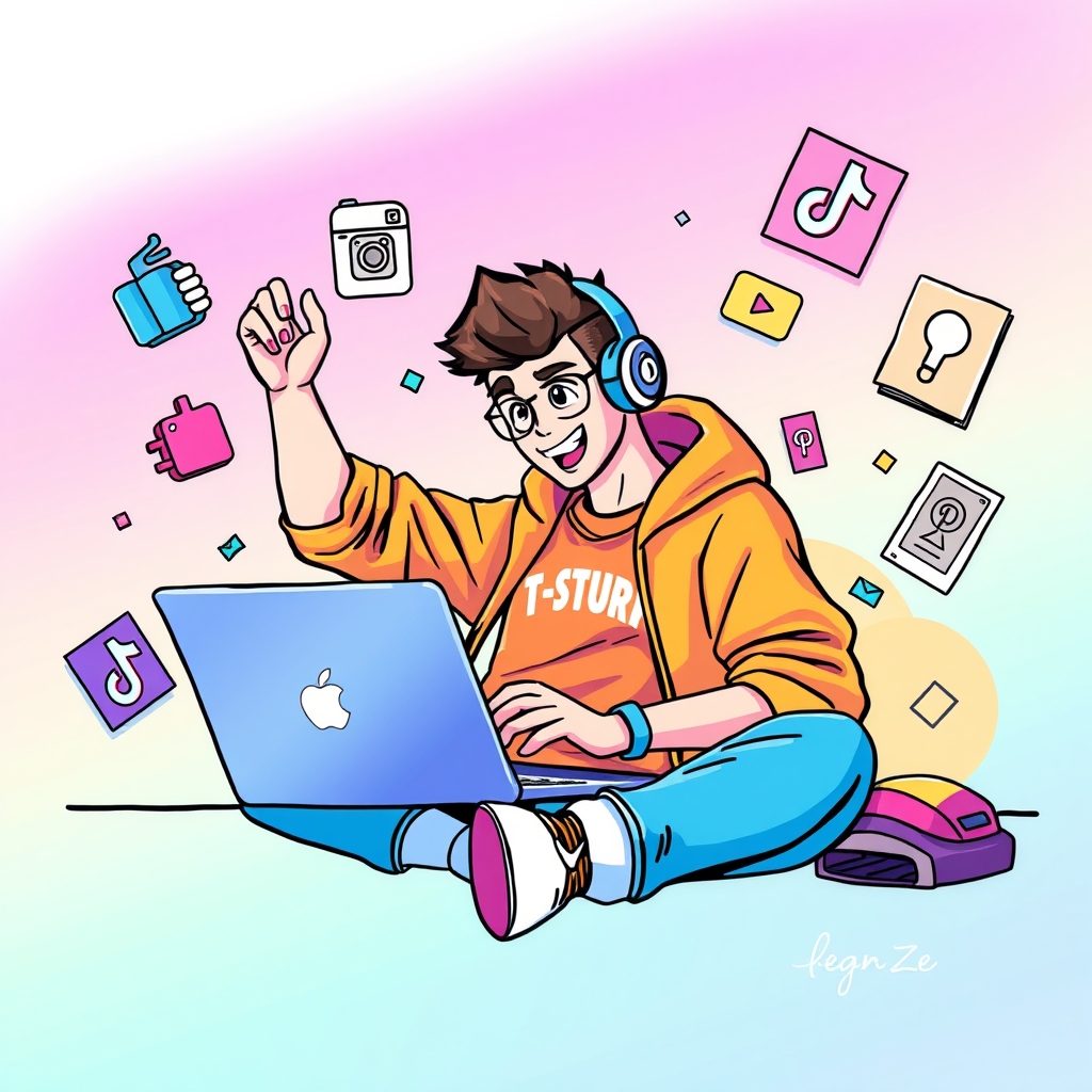 Side Hustle Alert: How Gen Z Can Make Money with Printful Affiliate Marketing