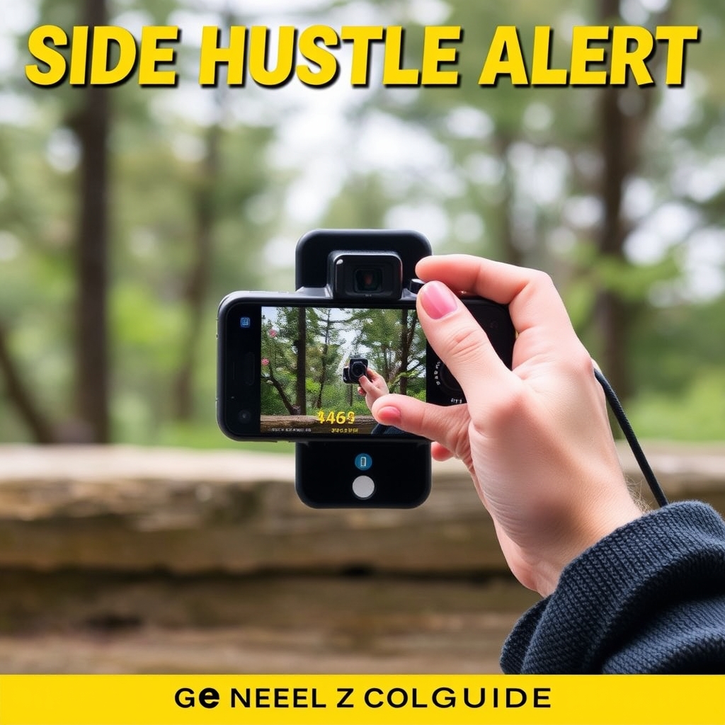 Side Hustle Alert: Turn Your Phone Camera into Cash with Stock Photography (Gen Z Guide)